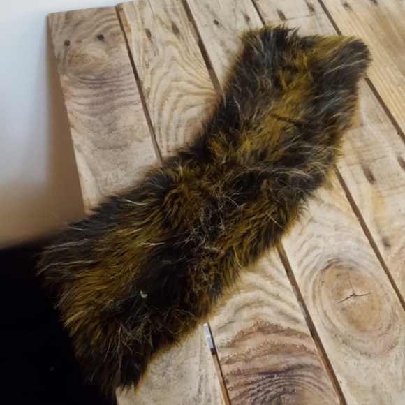 Max Studio Y2K Brown Fur Collar Coat - Picture 10 of 10